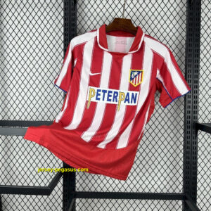 Atletico Madrid Home Retro Kit Vintage Shirt