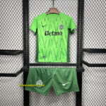 Sporting Lisbon Third Kid Kits Youth Apparels Football