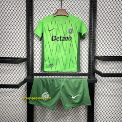 Sporting Lisbon Third Kid Kits Youth Apparels Football