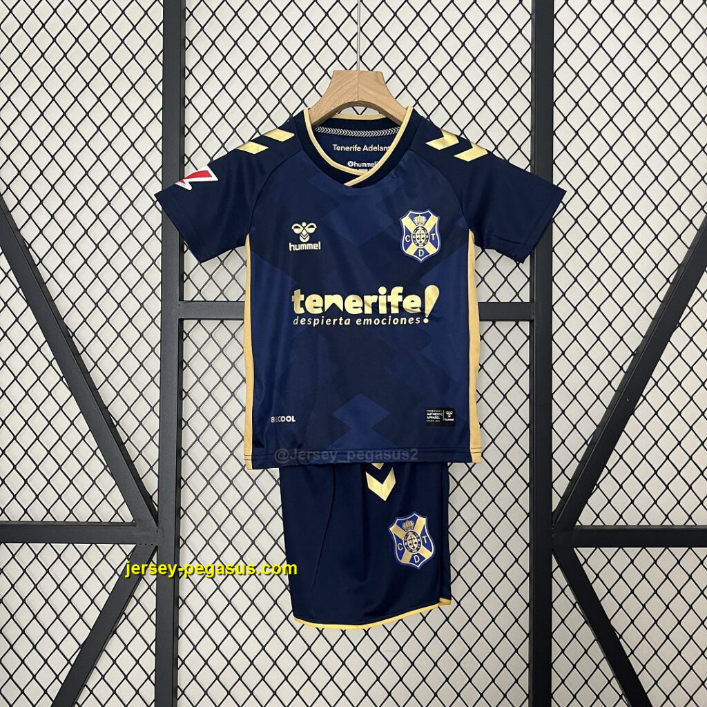 Tenerife Away Kid Kits Youth Apparels Football