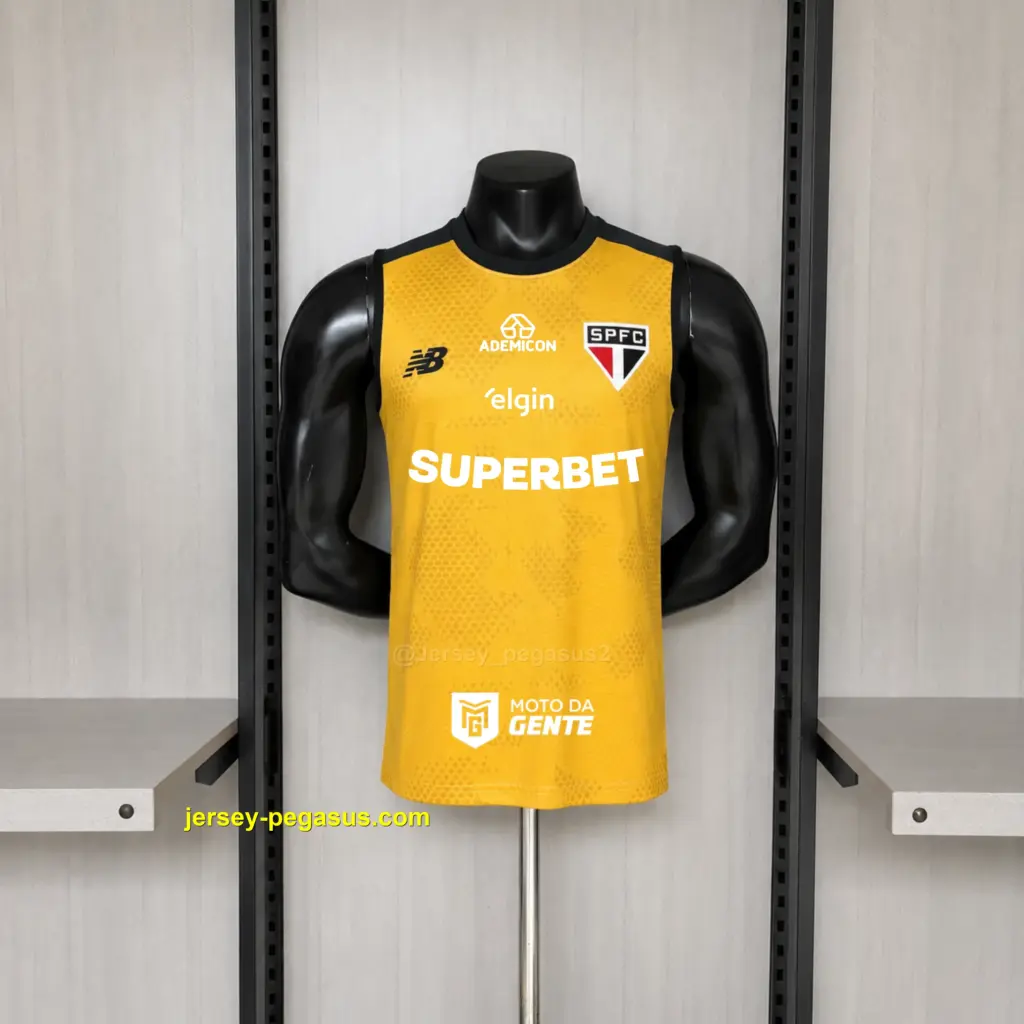 2026-27 Vest São Paulo Trainning All Sponsors Jersey S–XXXXL