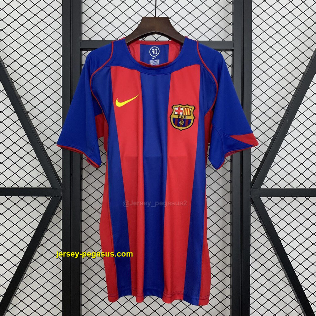 Barcelona Home Retro Kit Vintage Shirt