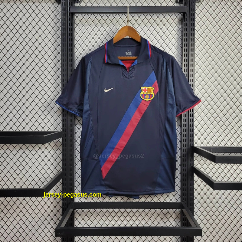 Barcelona Third Retro Kit Vintage Shirt Soccer