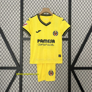 Villarreal Home Kid Kits Youth Apparels Football