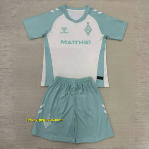 Werder Bremen Away Kid Kits Youth Apparels Soccer