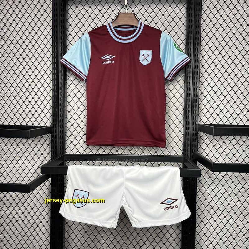 West Ham Home Kid Kits Youth Apparels Sport