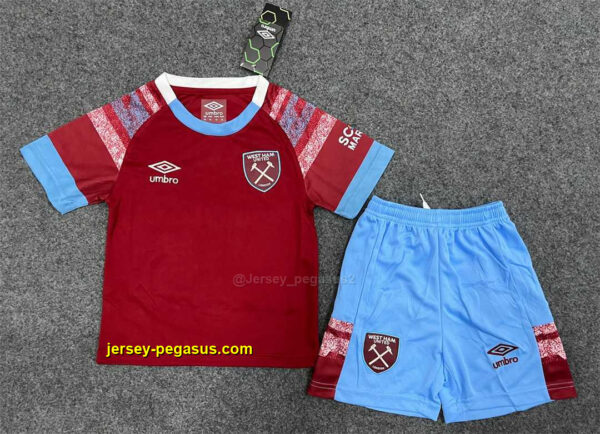 West Ham home kids kit