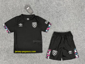 West Ham third away kids kit