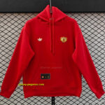 Manchester United Retro Embroidered Logo Hoodie 9 Colors