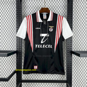 Benfica Away Retro Kit Vintage T-Shirt Soccer