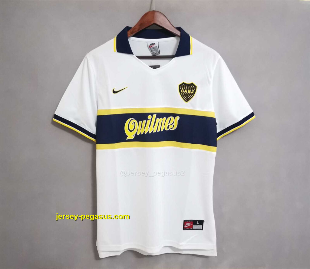Boca Juniors away white