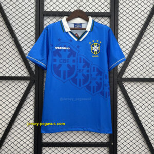 Brazil Away Retro Kit Vintage Shirt