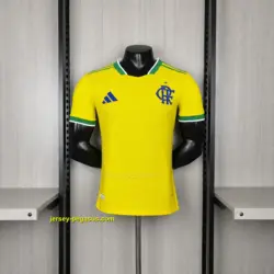 2026-27Player Version Flamengo World Cup Edition Yellow Jersey