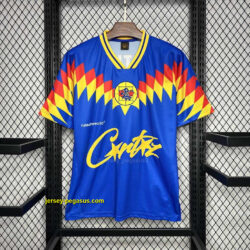 Club America RTW Blue Retro Kit Vintage Shirt Sport
