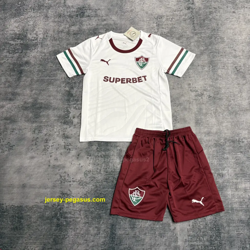 Kids 2026-27 Fluminense Away Jersey,