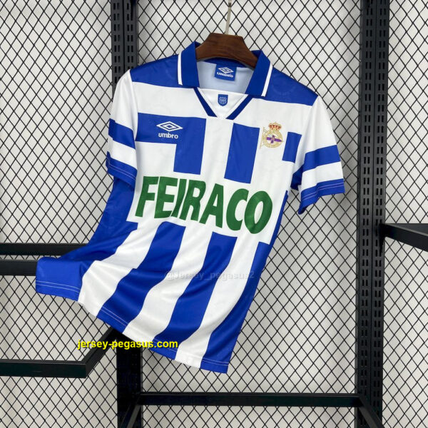 Deportivo La Coruna Home Retro Kit Vintage Shirt Deportivo La Coruna Home Retro Kit Vintage Shirt
