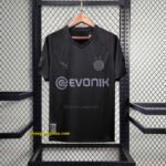 Dortmund Black Retro Kit Vintage Shirt Football