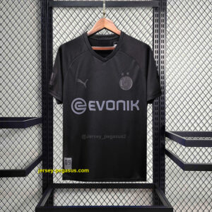 Dortmund Black Retro Kit Vintage Shirt Football