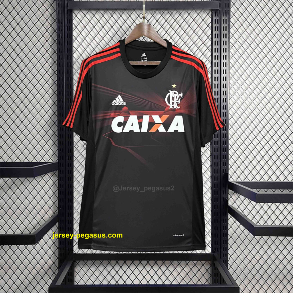Flamengo Black Retro Kit Vintage Shirt Football