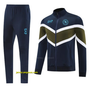 Napoli Navy Blue Full Zipper Jacket Tracksuit + Long Pants