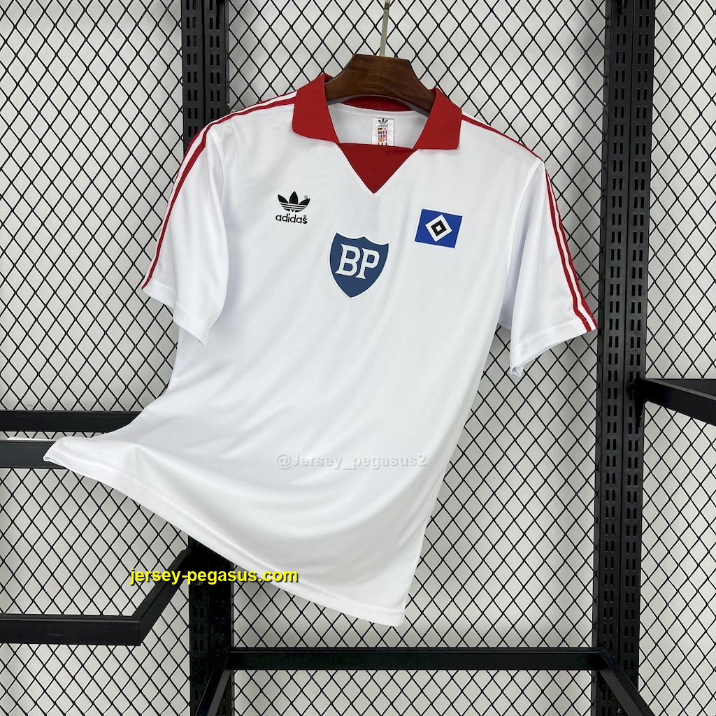 Hamburger SV Home Retro Kit Vintage Shirt