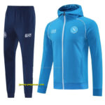 Napoli Sky Blue Full zipper Jacket Tracksuit+ long pants