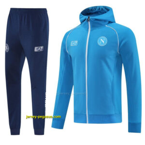 Napoli Sky Blue Full zipper Jacket Tracksuit+ long pants
