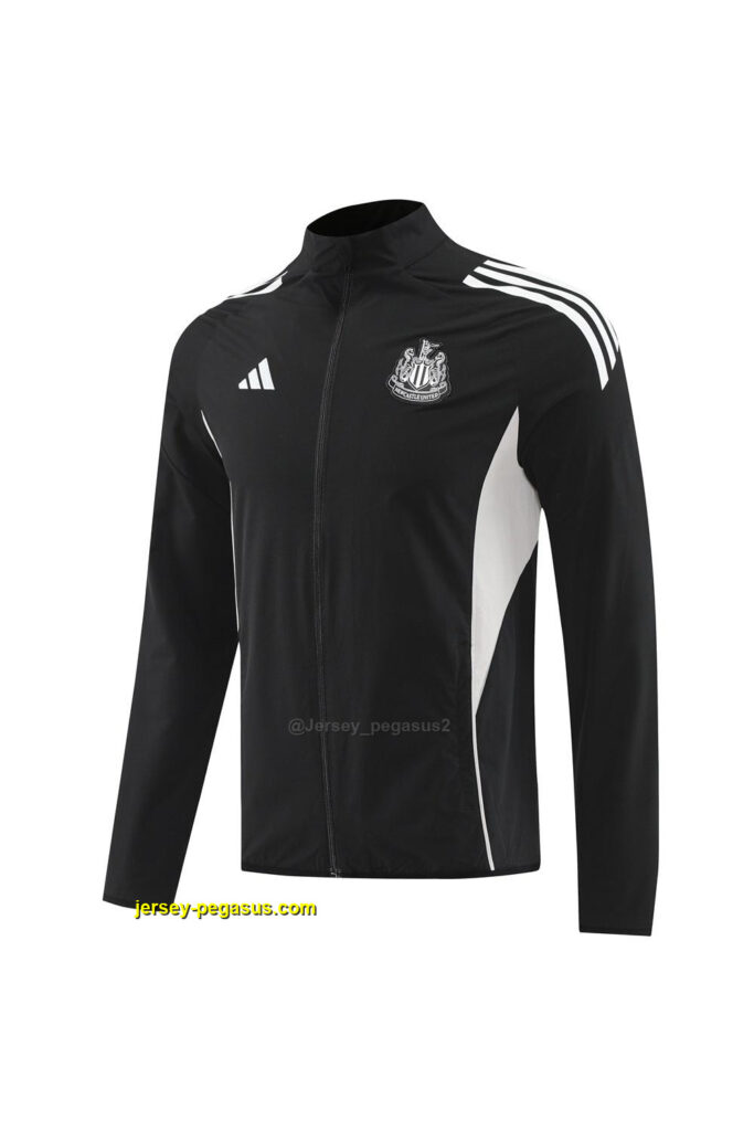 Newcastle United Black Half Zipper Jacket+Long Pants