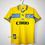 Lazio Away Retro Kit Vintage Shirt Soccer