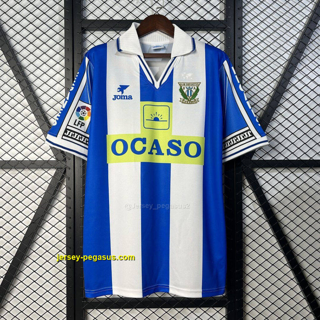 Leganes Home Retro Kit Vintage Shirt Soccer