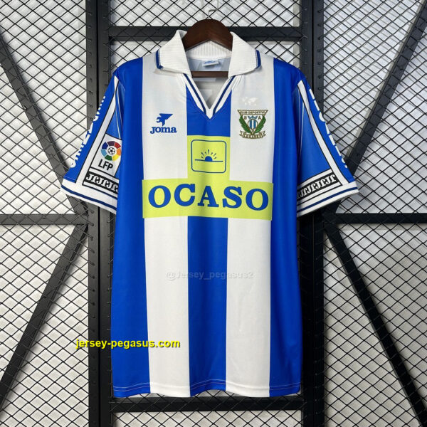 Leganes Home Retro Kit Vintage Shirt Soccer Leganes Home Retro Kit Vintage Shirt Soccer