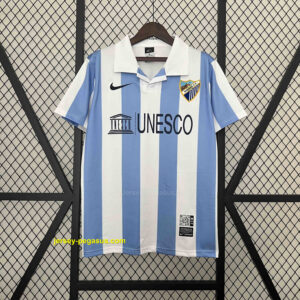 Malaga Home Retro Kit Football Apparel