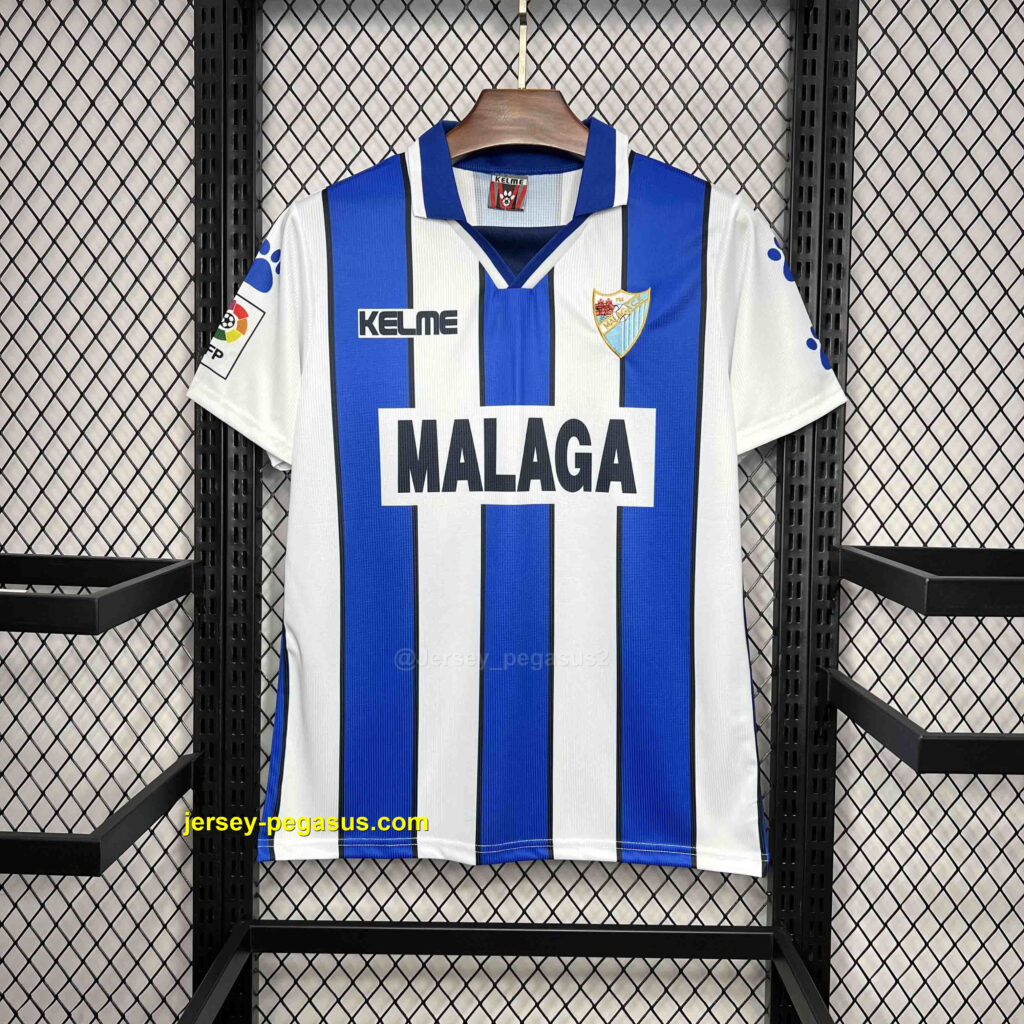 Malaga Home Retro Kit Vintage Shirt Football
