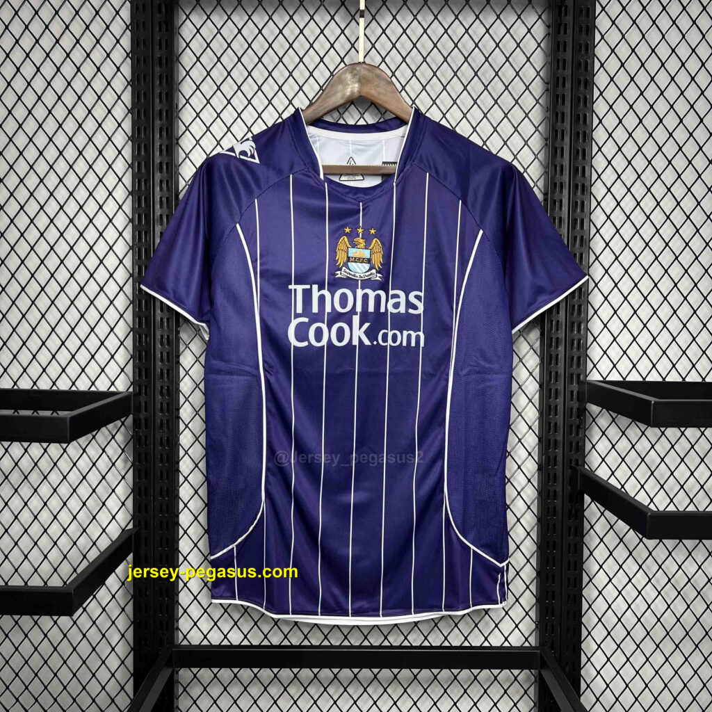 Manchester City Away Retro Kit Football Uniform