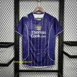 Manchester City Away Retro Kit Football Uniform