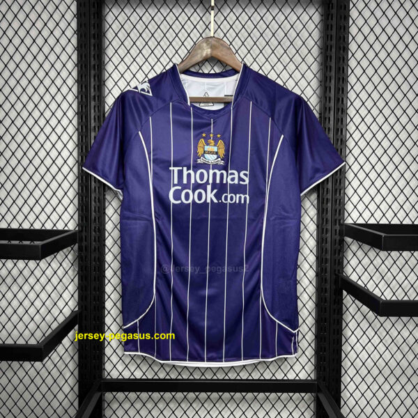 Manchester City Away Retro Kit Football Uniform