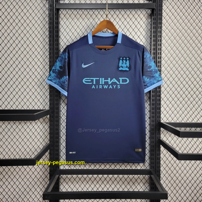 Manchester City Away Retro Kit Jersey