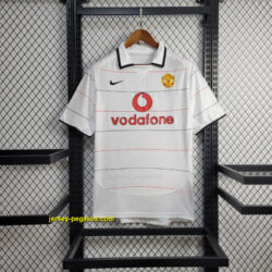 Manchester United Away Retro Kit Vintage Shirt Soccer