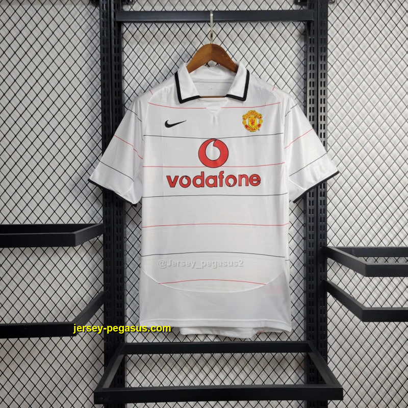 Manchester United Away Retro Kit Vintage Shirt Soccer