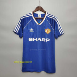 Manchester United away blue