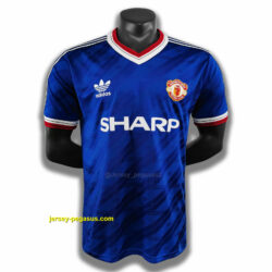 Manchester United away blue player version