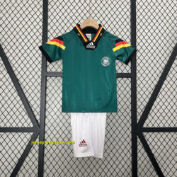 1992 Germany Away Retro Kids Kits Euro Cup Shirt Football Jerseys