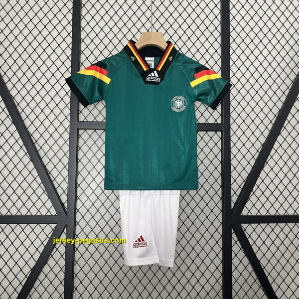 1992 Germany Away Retro Kids Kits Euro Cup Shirt Football Jerseys 1992 Germany Away Retro Kids Kits Euro Cup Shirt Football Jerseys