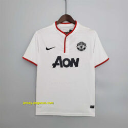 Manchester United away white
