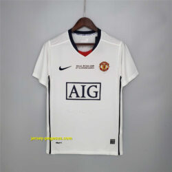 Manchester United away white Champions League