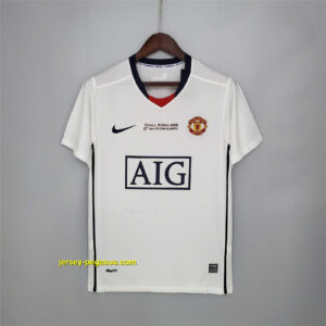 Manchester United away white Champions League