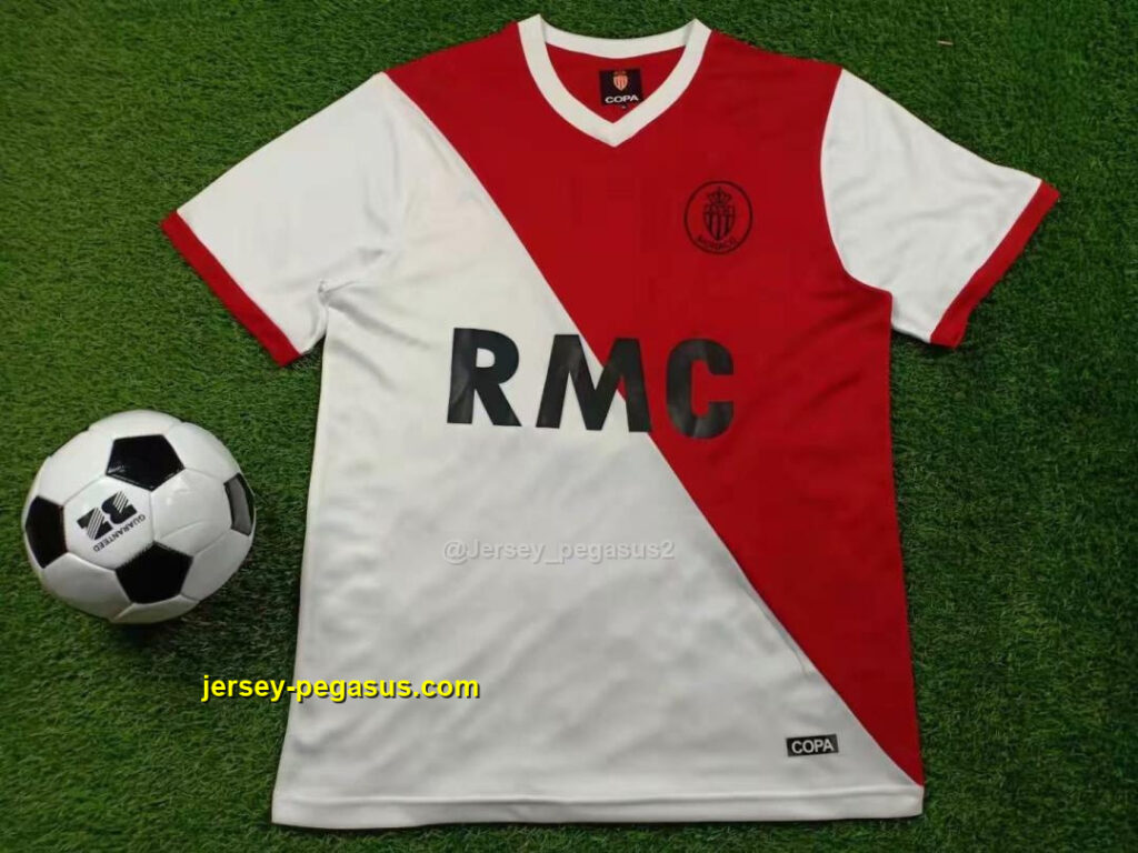 Monaco home red white