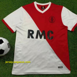 Monaco home red white