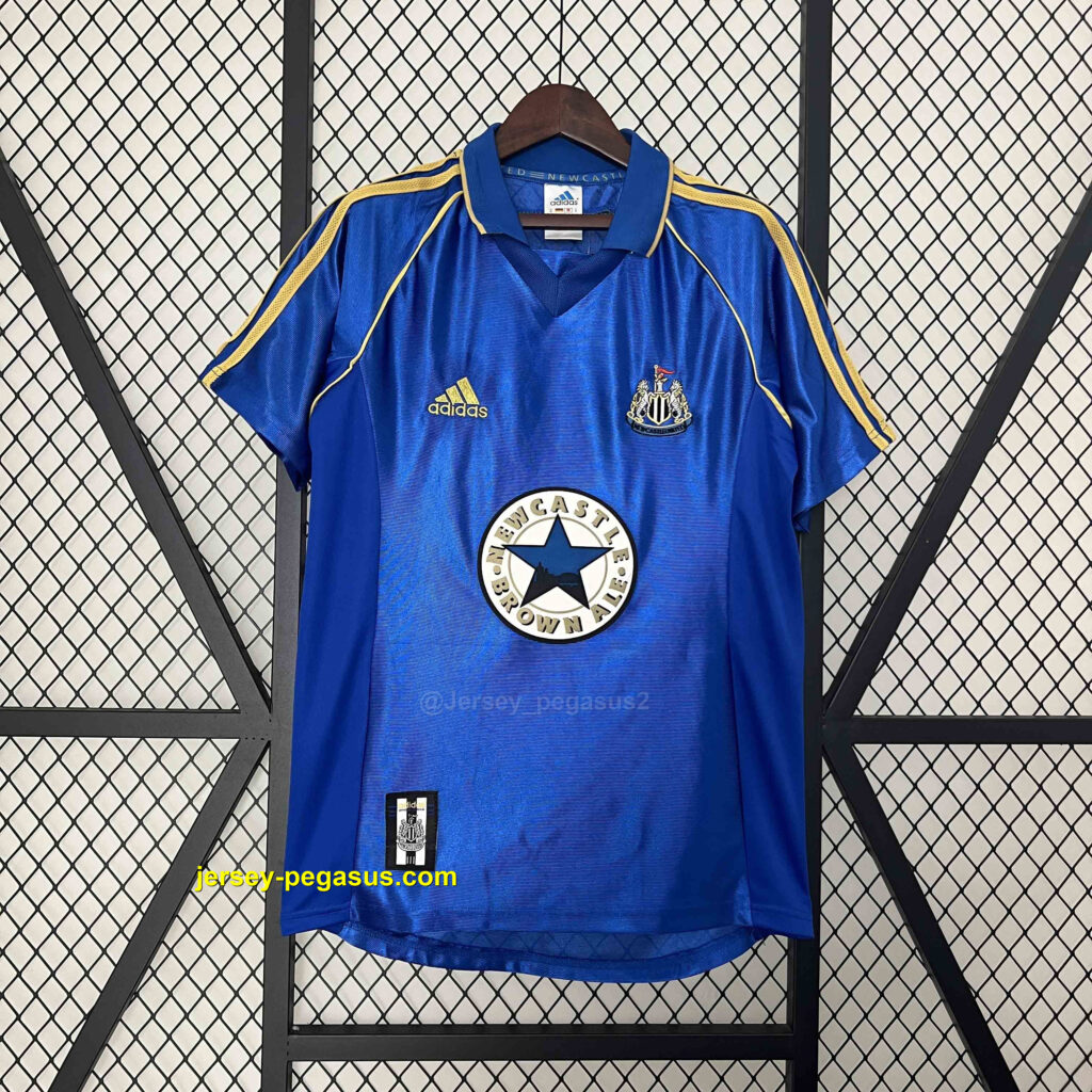 Newcastle United Away Retro Kit Jersey