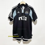 Newcastle away black retro jersey Best Soccer Jersey